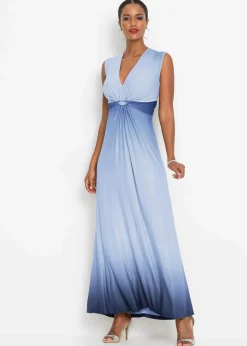 Jerseykleid mit Drapierung