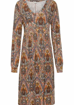 Jerseykleid mit Paisley
