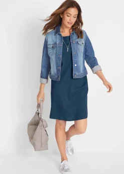 Jerseykleid mit reiner Bio-Baumwolle