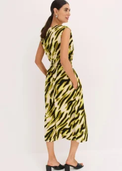 Jerseykleid mit Smock