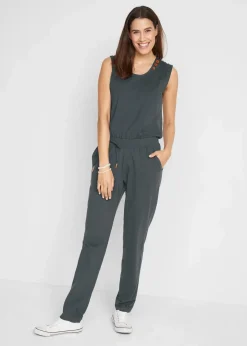 Jersey-Overall aus Baumwoll-Mix