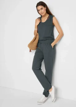 Jersey-Overall aus Baumwoll-Mix