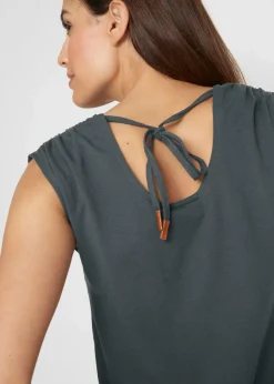 Jersey-Overall aus Baumwoll-Mix