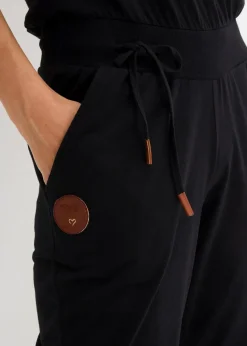 Jersey-Overall aus Baumwoll-Mix