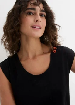 Jersey-Overall aus Baumwoll-Mix