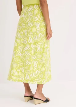 Jersey-Rock aus Bio-Baumwolle mit Stretch