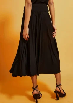 Jersey-Rock aus fließender Viskose