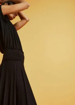 Jersey-Rock aus fließender Viskose