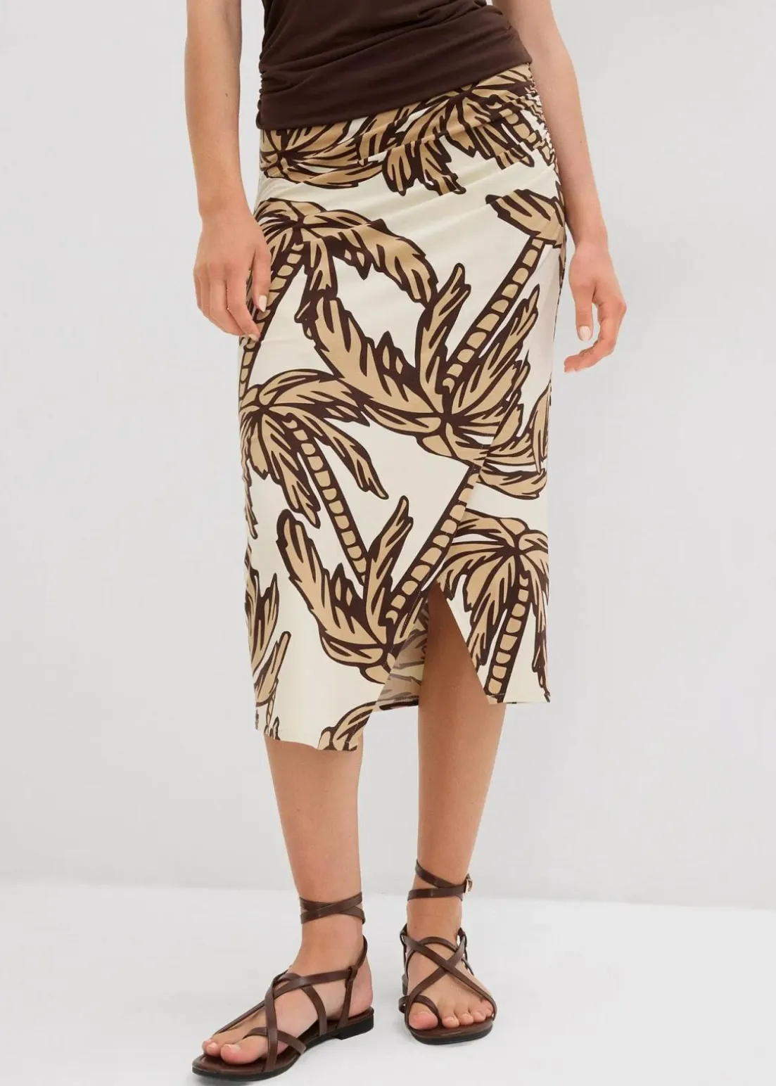 Jersey-Rock aus softem Viskose-Mix