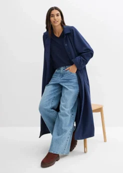 Jersey-Shirt aus Baumwollmix