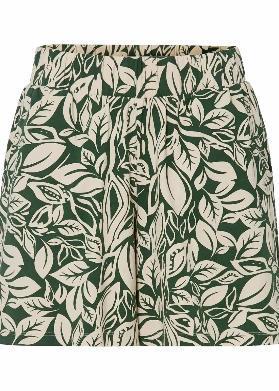 Jersey-Shorts aus elastischem Baumwoll-Mix