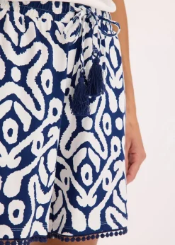 Jersey-Shorts aus softem Viskose-Mix