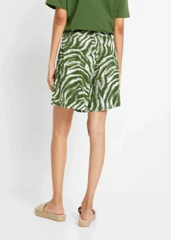 Jersey-Shorts aus softem Viskose-Mix