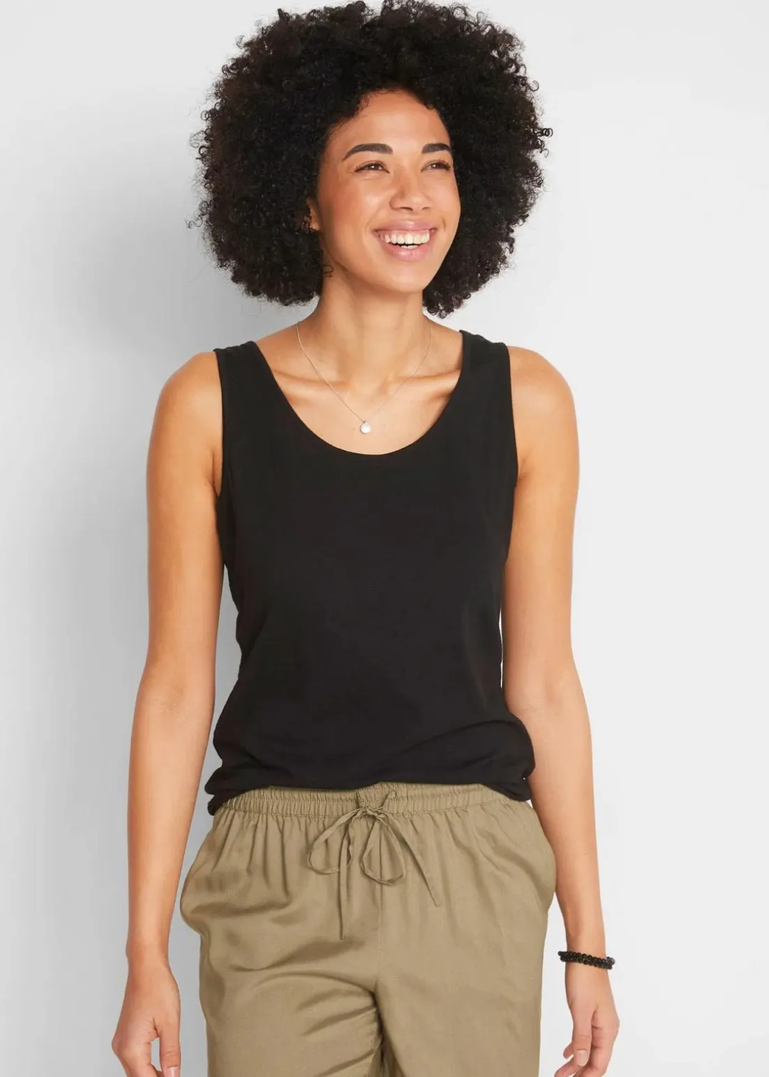 Jersey-Top aus reiner Bio-Baumwolle