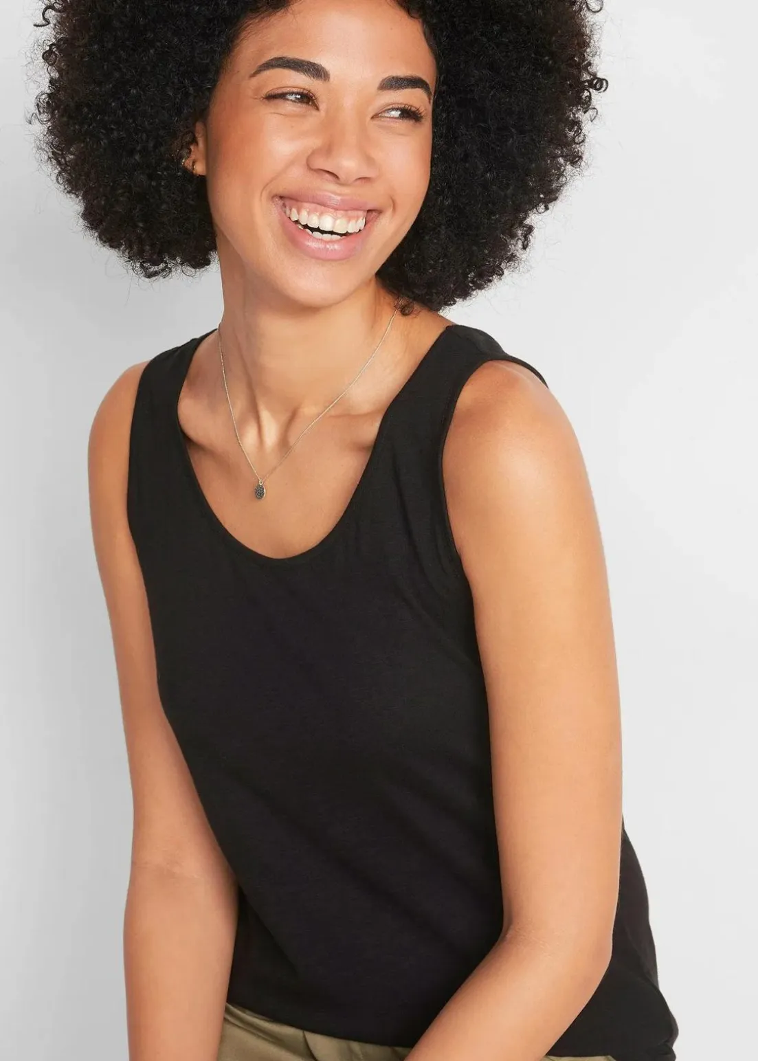 Jersey-Top aus reiner Bio-Baumwolle