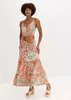 Jersey-Trägerkleid aus softem Viskose-Mix