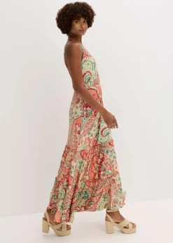 Jersey-Trägerkleid aus softem Viskose-Mix