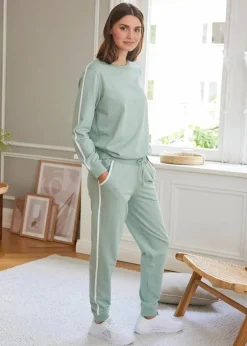 Jogginganzug aus reiner Baumwolle (2-tlg.Set)