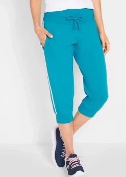 Jogginghose aus Baumwolle (2er Pack), Capri-Länge