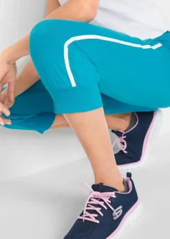 Jogginghose aus Baumwolle (2er Pack), Capri-Länge