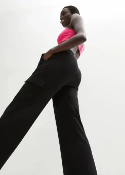 Jogginghose aus elastischem Baumwoll-Mix