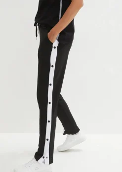 Jogginghose mit Druckknöpfen, schnelltrocknend