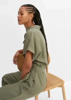 Jumpsuit aus fließendem Lyocell