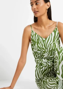 Jumpsuit aus fließender Viskose