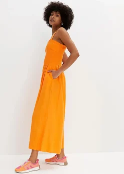 Jumpsuit aus fließender Viskose