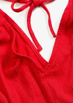 Jumpsuit aus strukturiertem Crêpe