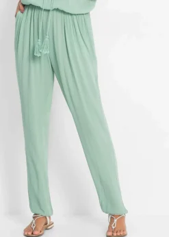 Jumpsuit aus strukturierter Viskose