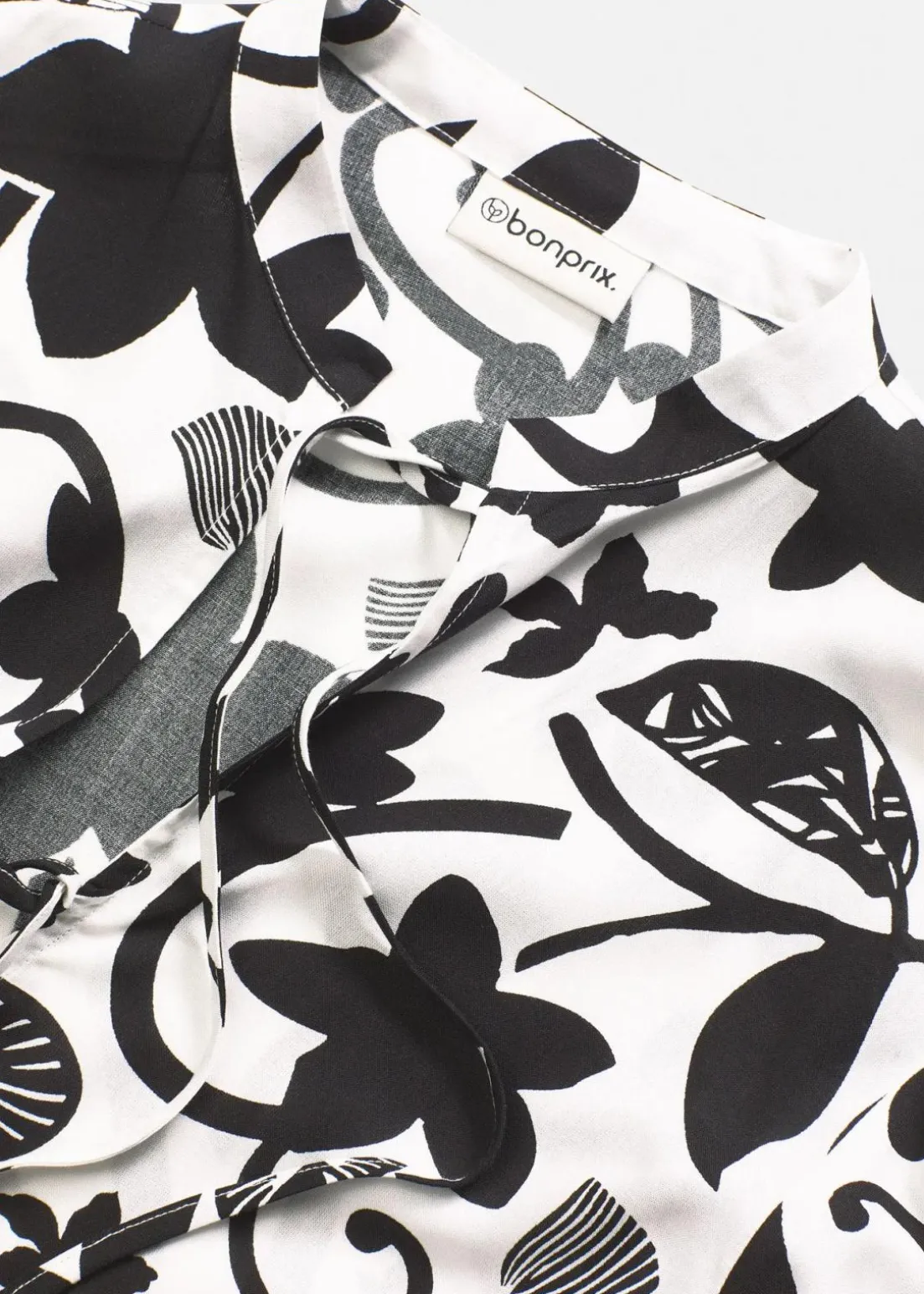 Kaftan-Kleid aus fließender Viskose