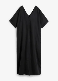 Kaftan-Kleid aus reinem Leinen