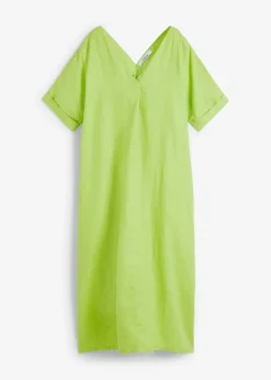 Kaftan-Kleid aus reinem Leinen