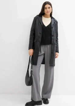 Kapuzenpullover mit asymmetrischem Saum