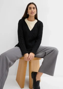 Kapuzenpullover mit asymmetrischem Saum