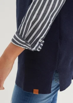 Kapuzen-Pullunder, oversized