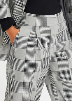 karierte Marlenehose