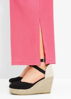 Keilpumps in Bast-Optik