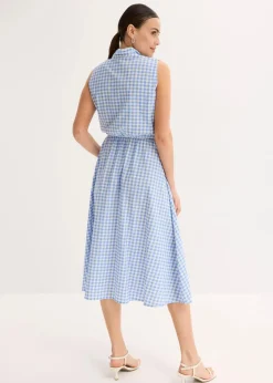 Kleid aus Baumwoll-Popeline