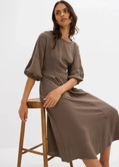 Kleid aus Crinkleware