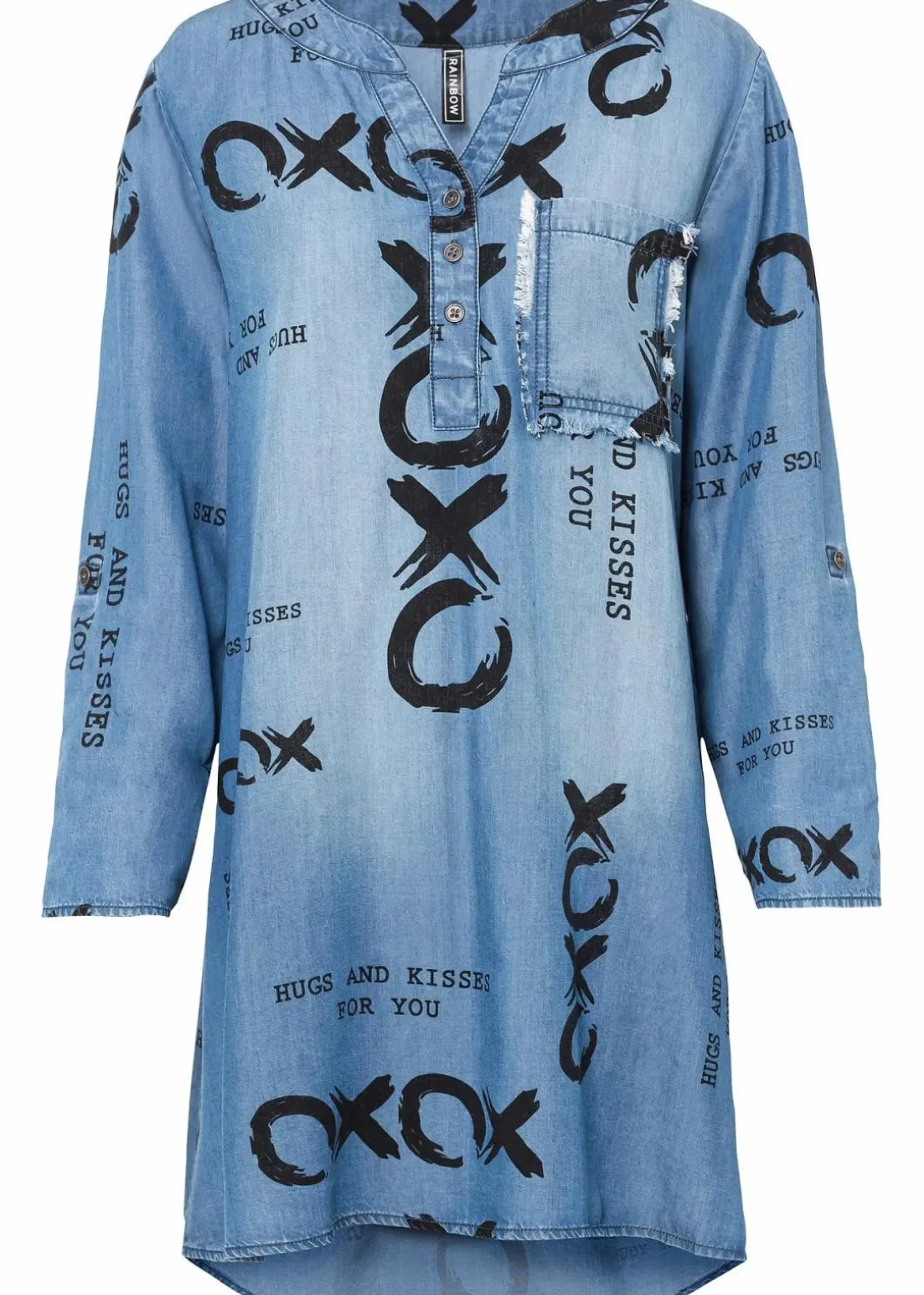 Kleid aus fließendem Lyocell