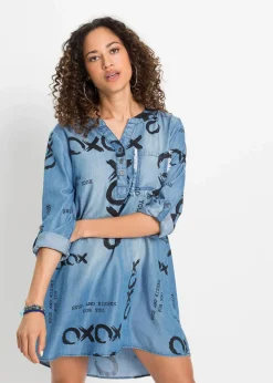 Kleid aus fließendem Lyocell