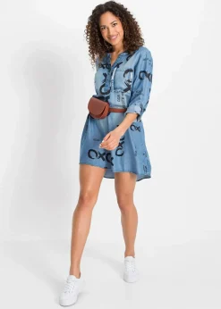 Kleid aus fließendem Lyocell