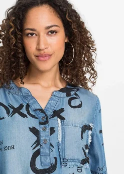 Kleid aus fließendem Lyocell