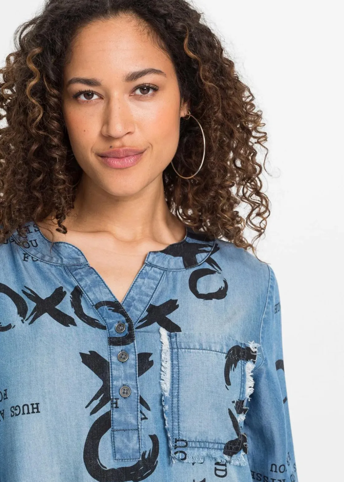 Kleid aus fließendem Lyocell