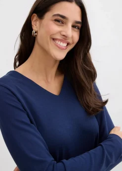 Kleid aus fließendem Viskose-Mix