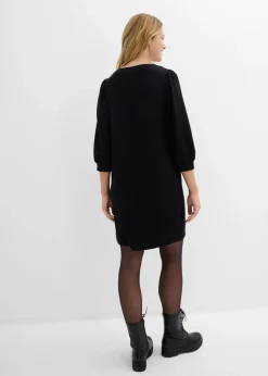 Kleid aus fließendem Viskose-Mix