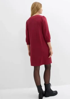 Kleid aus fließendem Viskose-Mix