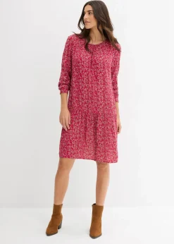 Kleid aus fließender Viskose